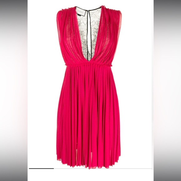 Gucci Dresses & Skirts - $2,500 NWOT Gucci Grecian style lace dress